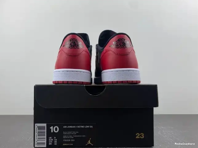 MaikeSneakers 1 Air Bred 705329-001 Retro Low Jordan 0612
